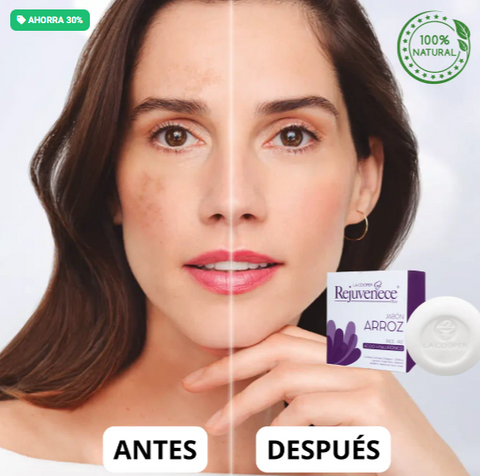 Image of JABON REJUVENECEDOR DE ARROZ CON ACIDO HIALURONICO