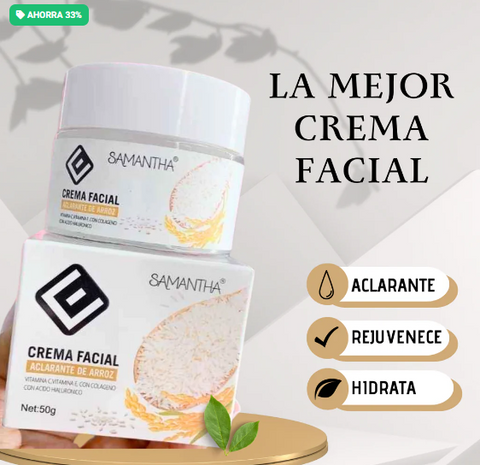 Image of CREMA FACIAL ACLARANTE DE ARROZ