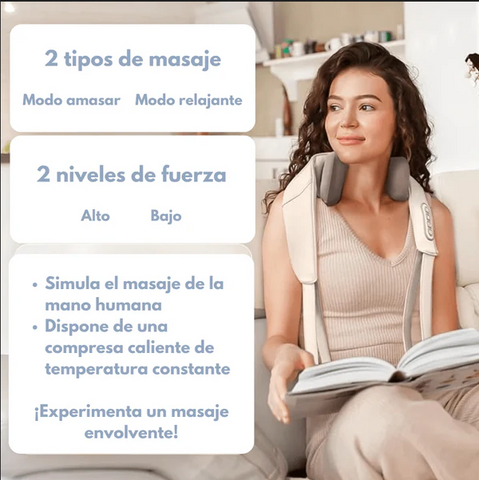 Image of SenzaNodi - Masajeador de Cuello 4D