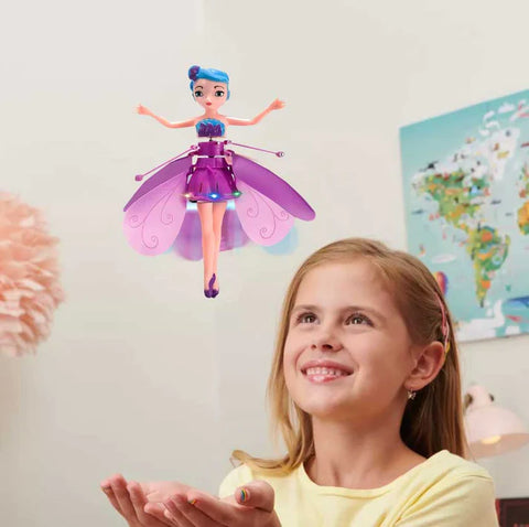 Image of Hada voladora con luces