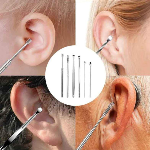 Image of KIT 6 DE LIMPIEZA PROFESIONAL DE OIDO + ESTUCHE DE REGALO | ENVIO GRATIS✨🔥