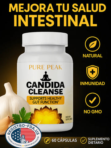 Image of Candida Cleanse® Cápsulas que reducen antojos, hinchazón y fatiga