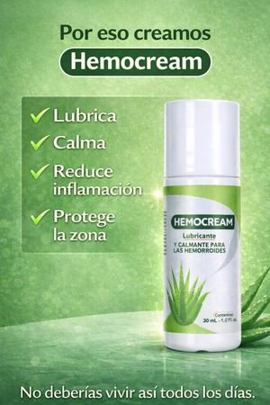 hemocream cura para hemorroides